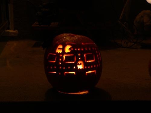 pacman-game-pumpkin